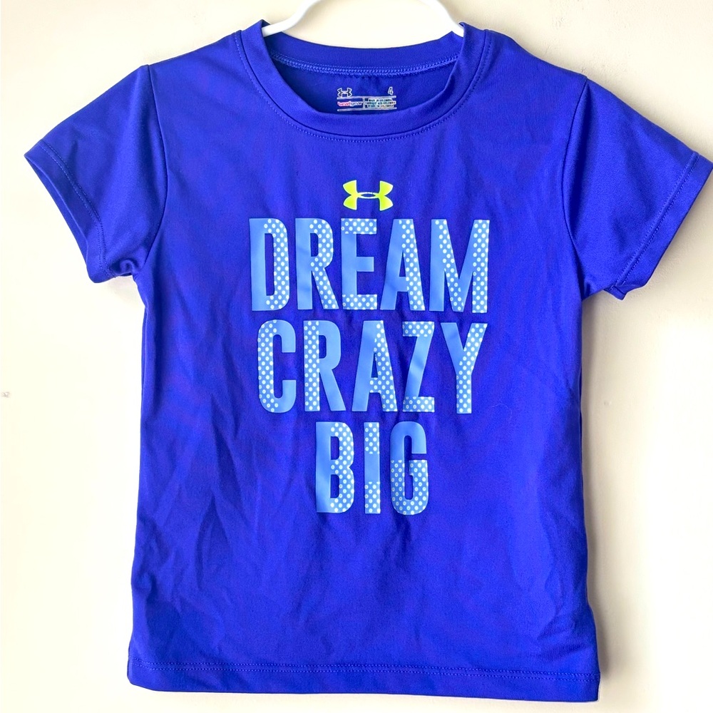 Under Armour Dream Crazy Big Athletic Tee Girls 4